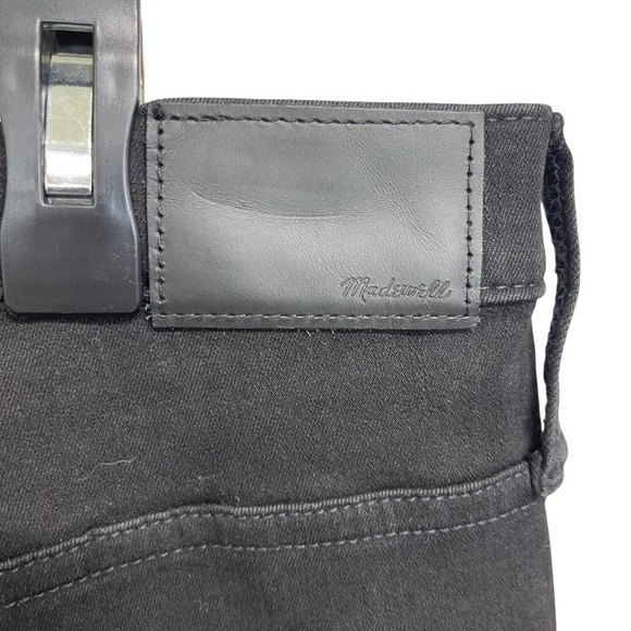 Madewell 10” High Rise Black Distressed Jeggings NWT Women’s Size 35 Petite - Picture 8 of 12